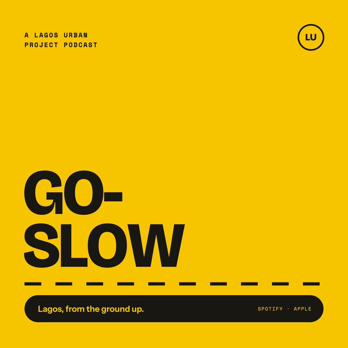 Go-Slow podcast cover art